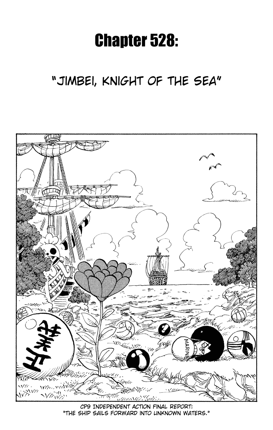One Piece, Chapter 528 image 01